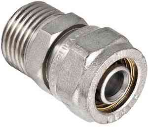 МП Муфта S16х1/2" цанга/ШТУЦЕР VTm.301.N.001604 VALTEC